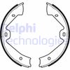 Комплект тормозных колодок, стояночная тормозная система DELPHI LS2070
