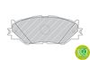 Ferodo Brake Pad Set, disc brake FDB1936