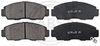 Комплект тормозных колодок, дисковый тормоз A.B.S. 37312