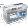 VARTA Starter Battery 580400074K262