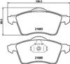 комплект спирачно феродо, дискови спирачки