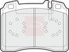 APEC Brake Pad Set, disc brake PAD756
