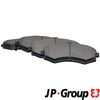 Комплект гальмівних колодок, дискове гальмо JP GROUP 3563600110 (3563600119)