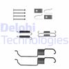 Комплектуючі, гальмівна колодка DELPHI LY1294