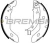 Комплект гальмівних колодок, стоянкова гальмівна система BREMSI GF0304 (SFA304)