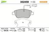 Sada brzdových destiček, kotoučová brzda 302459