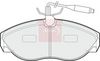 APEC Brake Pad Set, disc brake PAD867