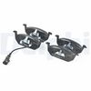Delphi LP3146 Brake Pad Set, disc brake
