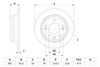 Тормозной диск BOSCH 0 986 479 W64 (BD2721, E1 90R-02C0241/0752)