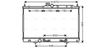 Радиатор, охлаждение двигателя AVA QUALITY COOLING MT2197 (376790341)