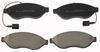 Комплект тормозных колодок, дисковый тормоз NATIONAL NP2285