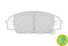 Ferodo Brake Pad Set, disc brake FDB1444