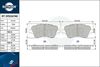 комплект спирачно феродо, дискови спирачки