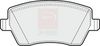 APEC Brake Pad Set, disc brake PAD1312B