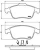 BREMBO Brake Pad Set, disc brake P 68 045