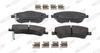 Ferodo Brake Pad Set, disc brake FDB4047