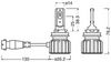 Osram Bulb, worklight 64211DWBRT-2HFB