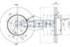 Тормозной диск ICER 78BD6475-2