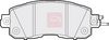 APEC Brake Pad Set, disc brake PAD2219