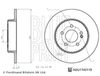 Тормозной диск BLUE PRINT ADU1743119