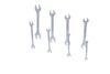KS Tools CHROME+Doppelgabelschl&uuml;ssel Satz
