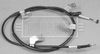 BORG & BECK Cable Pull, parking brake BKB3080