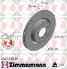 Гальмівний диск ZIMMERMANN 450.5228.20