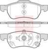 APEC Brake Pad Set, disc brake PAD2368