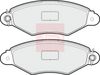 APEC Brake Pad Set, disc brake PAD976