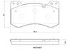 BREMBO Brake Pad Set, disc brake P 06 119