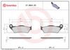 BREMBO Brake Pad Set, disc brake 07BB0483