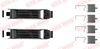 Комплектуючі, колодки дискового гальма QUICK BRAKE 109-0029
