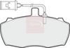 APEC Brake Pad Set, disc brake PAD70