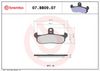 BREMBO Brake Pad Set, disc brake 07BB0907