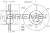 Тормозной диск BREMSI CD8713V (DBC713V)