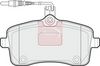 APEC Brake Pad Set, disc brake PAD1417