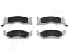 Комплект тормозных колодок, дисковый тормоз JAPANPARTS PA-056AF