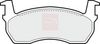 APEC Brake Pad Set, disc brake PAD425