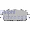 Комплект тормозных колодок, дисковый тормоз DELPHI LP3244 (25947, 25948, 25949, D1841-9069)