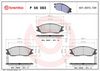 BREMBO Brake Pad Set, disc brake P 56 083