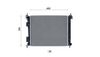 Mahle Radiator, engine cooling CR 2268 000S