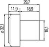Obrysové světlo 2PF 340 825-057