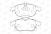 Champion Brake Pad Set, disc brake 573723CH