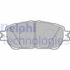 Комплект гальмівних колодок, дискове гальмо DELPHI LP2132 (23855, D906-7785)