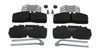 Sada brzdových destiček, kotoučová brzda FCV1963B