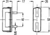 HELLA Kennzeichenleuchte - 2KA 997 011-021
