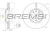 Тормозной диск BREMSI CD7615V (DBB615V)