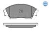 Meyle Brake Pad Set, disc brake 025 213 2215/W
