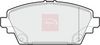 APEC Brake Pad Set, disc brake PAD1170