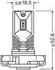 Osram 2604CW Bulb, direction indicator